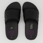 Chinelo Kenner Slide Go Pantera Negra Preto e Roxo