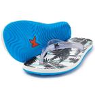 Chinelo Kenner Summer Capri Masculino - Branco e Azul