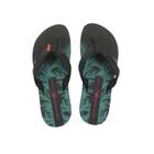 Chinelo Kenner Summer Dry Palms Preto/Verde