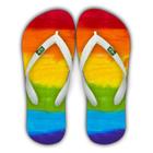 Chinelo LGBT Personalizado Várias Estampas Numeração 27/28 ao 45/46