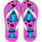 Chinelo Lilo e Stitch Ohana com Solado de Borracha Unissex