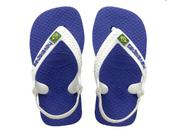 Chinelo masc inf havaianas brasil logo