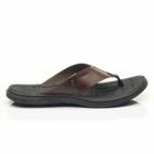 Chinelo Masculino Couro Casual Confortável Pegada 131281