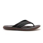 Chinelo masculino de couro linha groove 289105