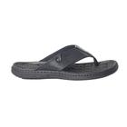 Chinelo Masculino Dedo Em Couro Pegada Preto