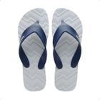 Chinelo Masculino Dedo Havaianas Track Waves Fc Cinza