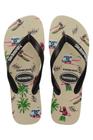 Chinelo Masculino Havaianas Top Luwow Bege