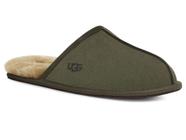 Chinelo masculino UGG Scuff em couro integral Forest Night 7