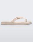 Chinelo Melissa Sun Long Beach - Bege