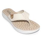 Chinelo Modare Floater Confort Feminino - Creme