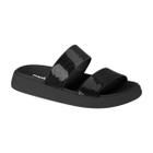 Chinelo Moleca 5469.131 Papete Salto Flatform Brilhosa Feminino