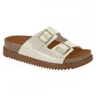 Chinelo Moleca 5500.105 Flatform Fivelas Feminino