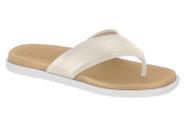 Chinelo Moleca Flat Casual Napa Nature Neo Feminino Adulto - Ref 5502.200