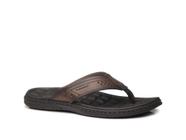 Chinelo Pegada em Couro 131221-01 Masculino-Cravo