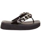 Chinelo Petite Jolie Hit Plataforma PJ6515 Preto