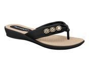 Chinelo Piccadilly Feminino Preto 500325-3