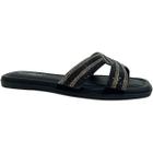 Chinelo Piccadilly Rasteira Conforto 580050 Preto