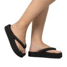 Chinelo Plataforma Feminino Ortopédico Tranças Ultra Leve