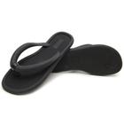 Chinelo Preto Feminino Casual Confortável Nuvem JG