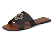 Chinelo Rasteira Capodarte Atanado Preto 4016240