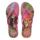 Chinelo Rasteira Havaianas Slim Feminina Confortável E Leve Com Design Moderno Para Looks De Verão