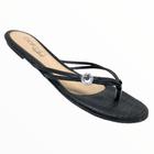 Chinelo Rasteirinha Beira Rio Pedra Glamour Luxo Premium