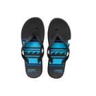 Chinelo Rider De Dedo Style Ondas Masculino Infantil Preto Azul