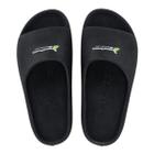 Chinelo Rider Drip Slide Masculino Casual Preto Branco