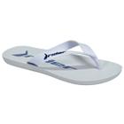 Chinelo Rider Feel Dedo Adulto 12303 Branco Azul