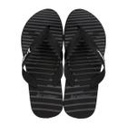 Chinelo Rider Feel Urban De Dedo Masculino Preto Grafite Branco