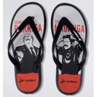 Chinelo Rider R1 Chaves Masculino - Preto e Laranja