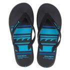 Chinelo Rider R1 Style Masculino Preto Azul