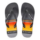 Chinelo Rip Curl Fadeaway Preto e Laranja