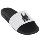 Chinelo Rock City Slide Premium Branco/Preto