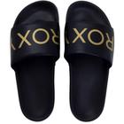 Chinelo Roxy Slippy Gold - PRETO