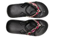 Chinelo Sandália Alcalay Linha Pedras Especial Ortopedico Ant-stress CH06 Resina