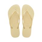 Chinelo sandalia havaianas feminina slim lisa original c/nf