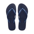 Chinelo sandalia havaianas feminina slim lisa original c/nf