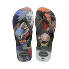 Chinelo sandalia havaianas unissex naruto original c/nf