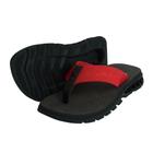 Chinelo Sandalia Kenner Rakka Flamengo Vermelho e Preto