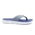 Chinelo Skechers Go Consistent Cinza e Azul Masculino