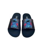 Chinelo Slide Disney Mania Stitch Brilho