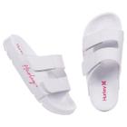 Chinelo Slide Hurley HU0102 Line - Branco Branco