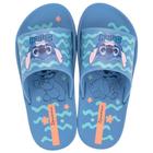 Chinelo Slide Infantil Ipanema Stitch 27367 Azul/Azul