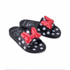 Chinelo Slide Minnie Poá Menina Grendene Kids