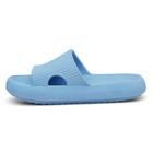 Chinelo Slide Nuvem Casual Azul Claro Lazer Passeio Piscina Leve Conforto Usaflex