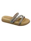 Chinelo Slide Rasteira Tira Strass Beira Rio 8488.108
