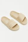 Chinelo Slide Texturizado Cajubrasil Off White n.º 37 - 38