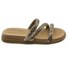 Chinelo Slide Tira Strass Verona Beira Rio 8488.108.28500