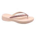 Chinelo Tamanco Joice Light Curv Glitter Azaleia 18832